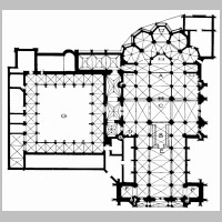 León Cathedral, Plan John A. (John Allyne) Gade (Wikipedia).png